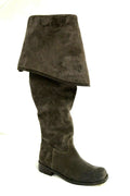 Stivali Jack Sparrow DMTNT in vera pelle scamosciata testa di moro per COSPLAY, ARTIGIANALI made in italy su misura
