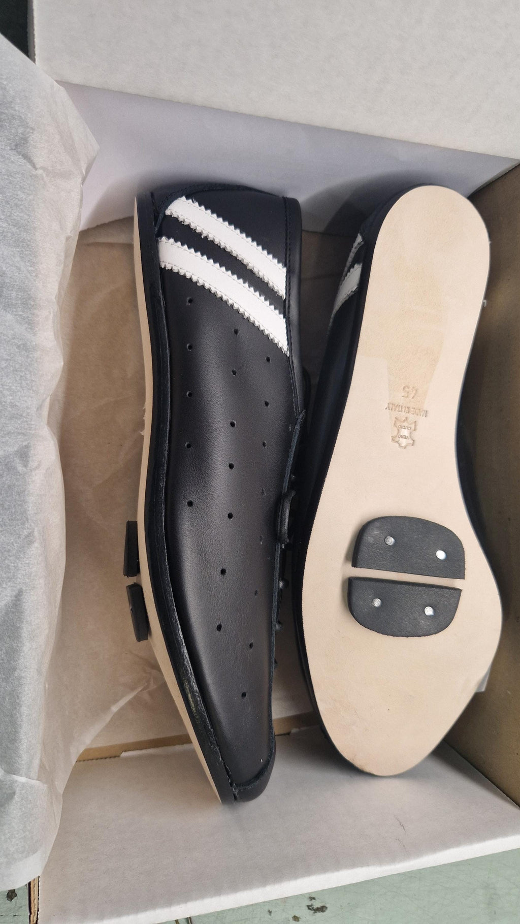 SCARPE CICLISMO VINTAGE Cycling shoes Eroica replica Merckx vera pelle artigianali su misura
